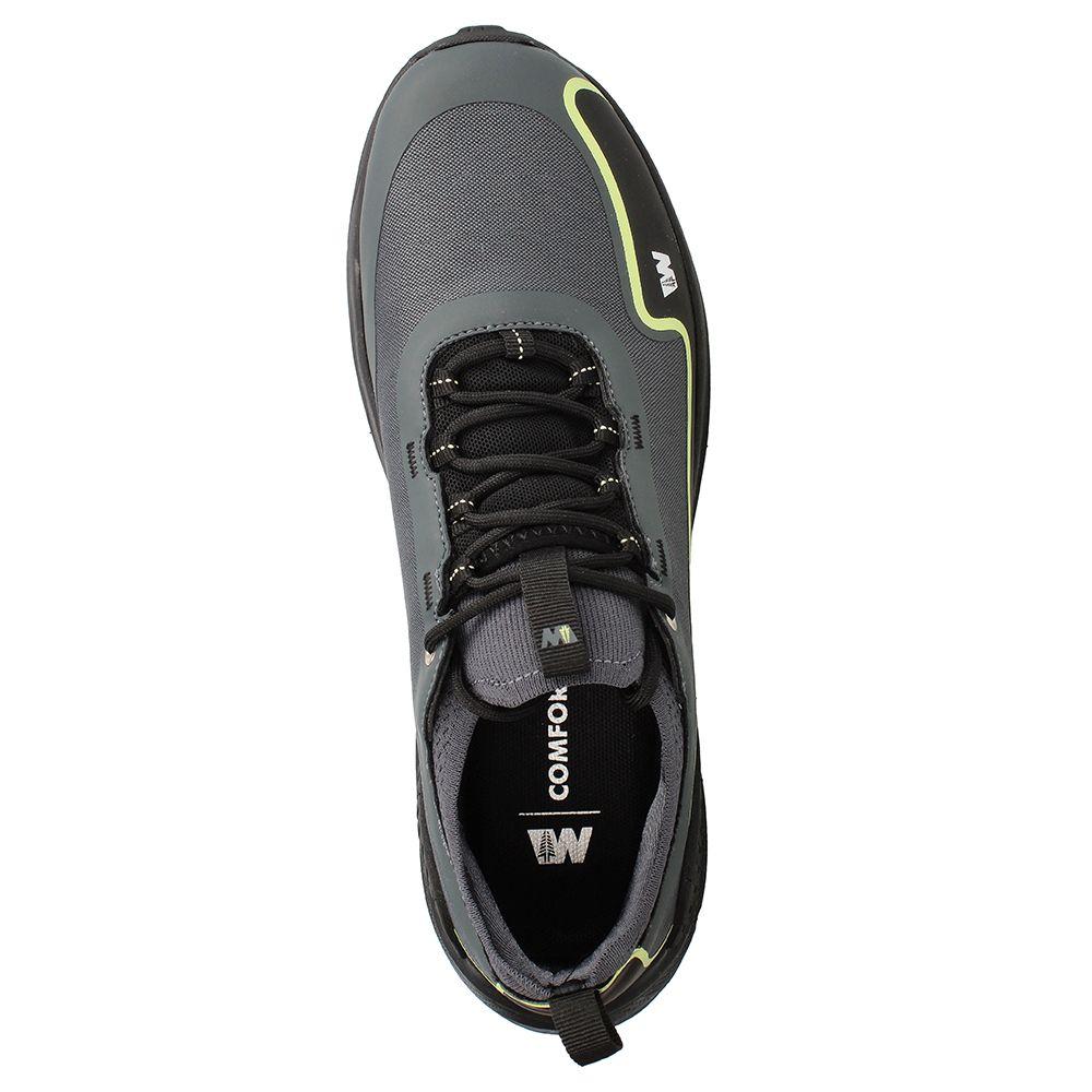 Zapatilla Hombre Weinbrenner Skyrnr300 Gris Oscuro - Negro-5