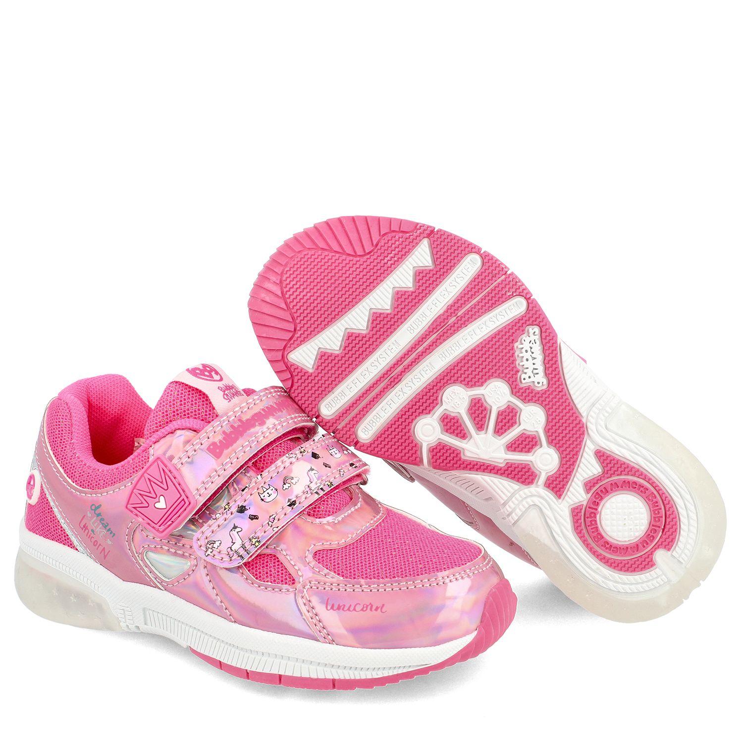 ZAPATILLA DEPORTIVA NIÑO BUBBLEGUMMERS OCEAN FUCSIA 26 - 29-4
