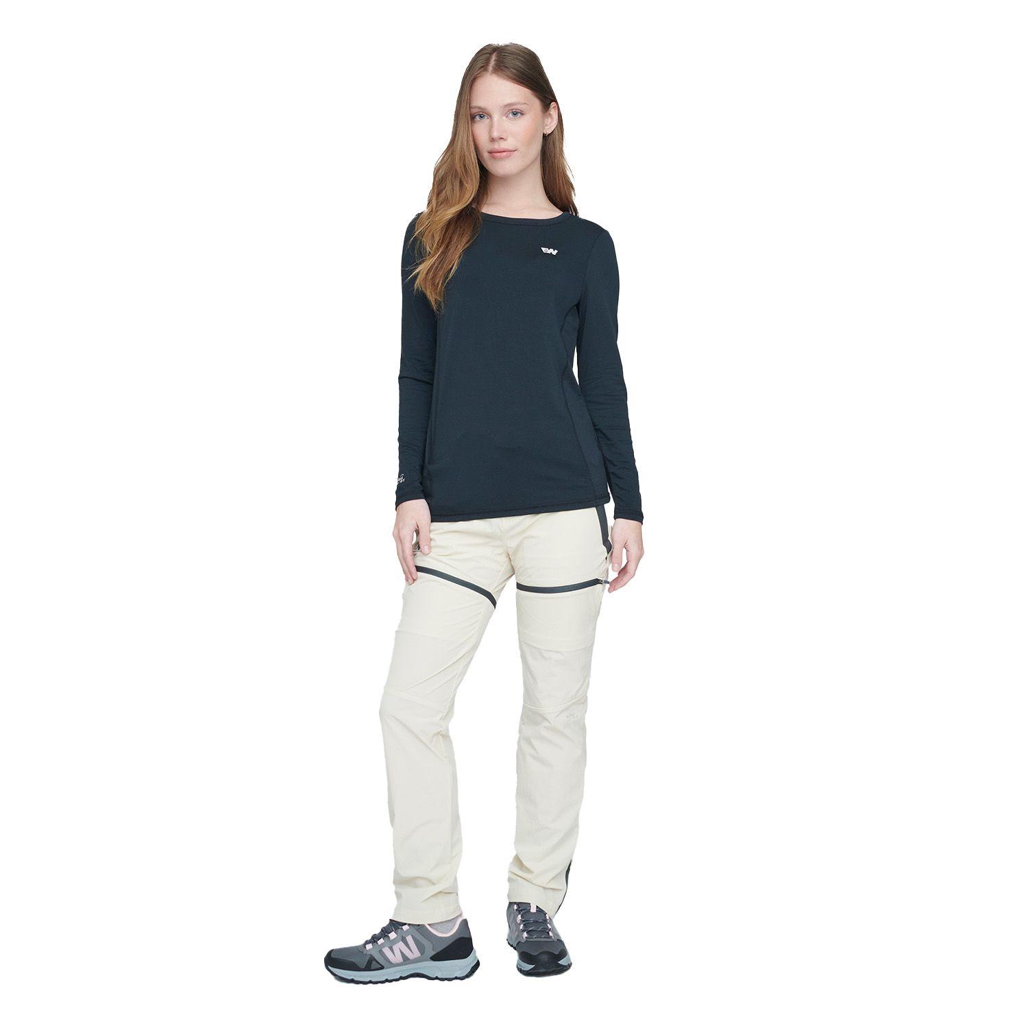 Polera Mujer Weinbrenner Calgary Negro-3