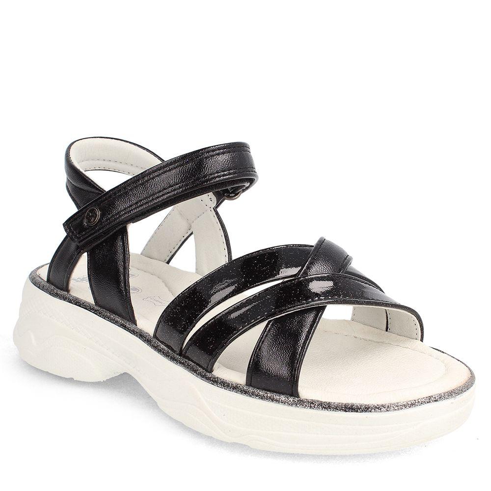 SANDALIA NIÑA BUBBLEGUMMERS LUCKY NEGRO 30 - 33-0