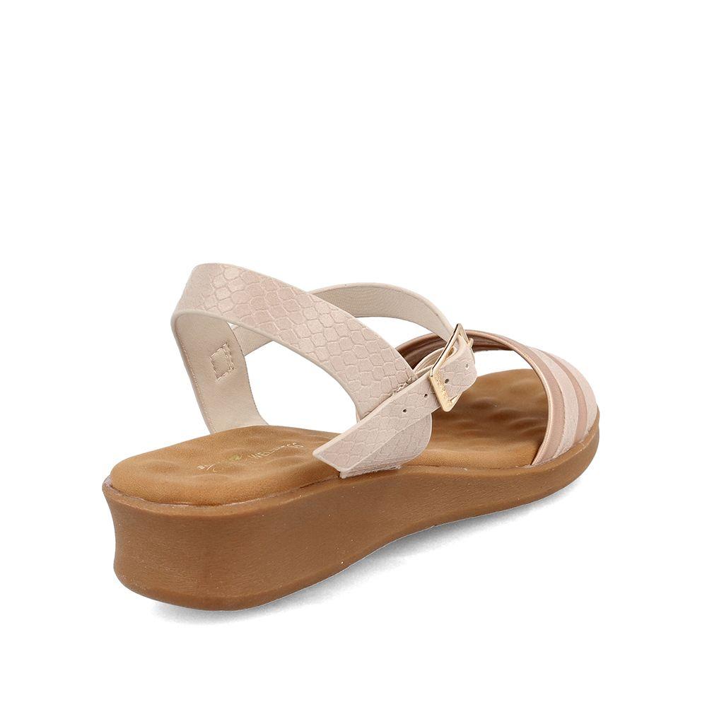 SANDALIA MUJER BATA COMFIT CERISE DORADO-3