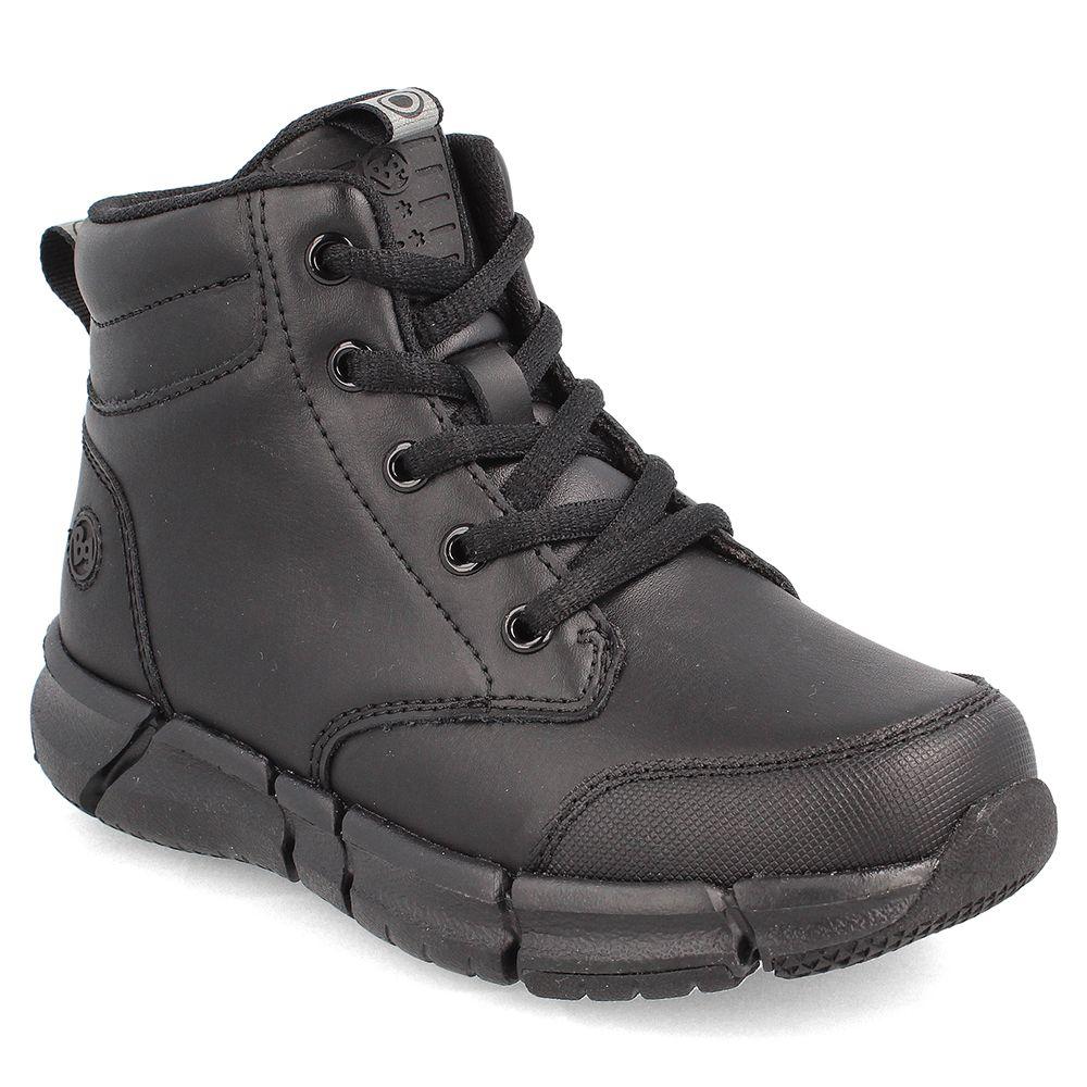 BOTÍN ESCOLAR NIÑO BUBBLEGUMMERS JACKY CAÑA ALTA NEGRO 26-29-0