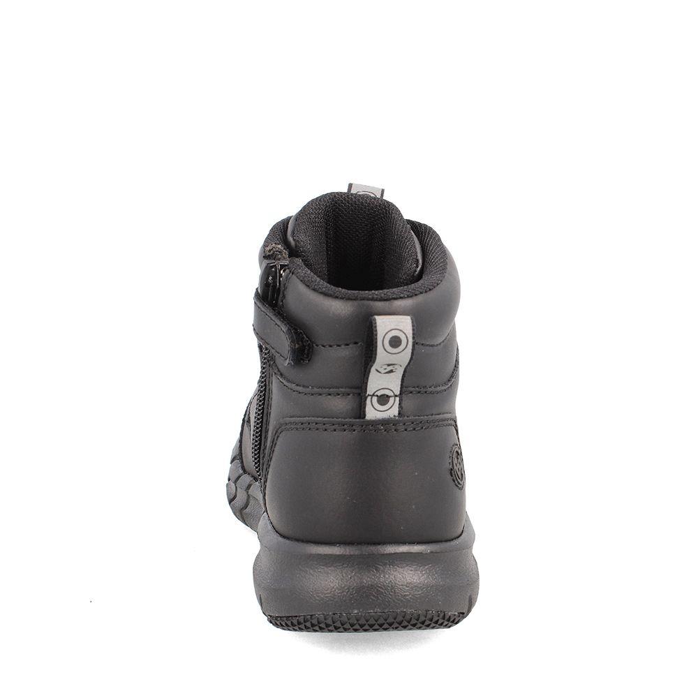 BOTÍN ESCOLAR NIÑO BUBBLEGUMMERS JACKY CAÑA ALTA NEGRO 26-29-2