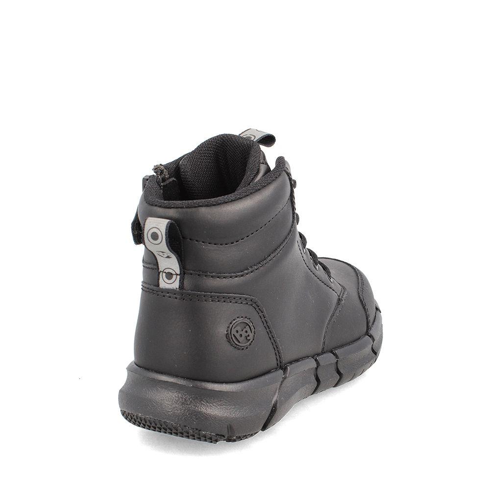 BOTÍN ESCOLAR NIÑO BUBBLEGUMMERS JACKY CAÑA ALTA NEGRO 26-29-3