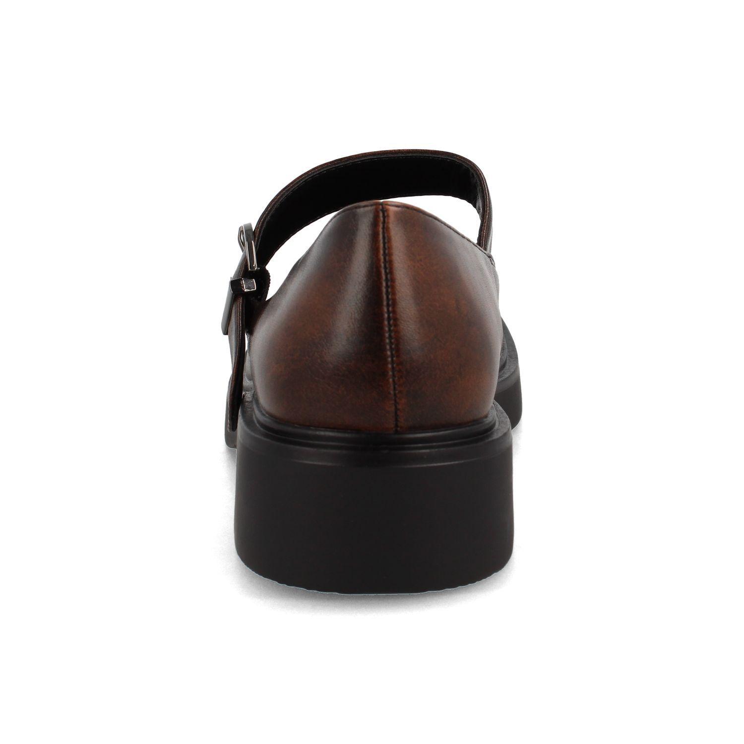 Mocasines Mujer Bata Zamina Café-2