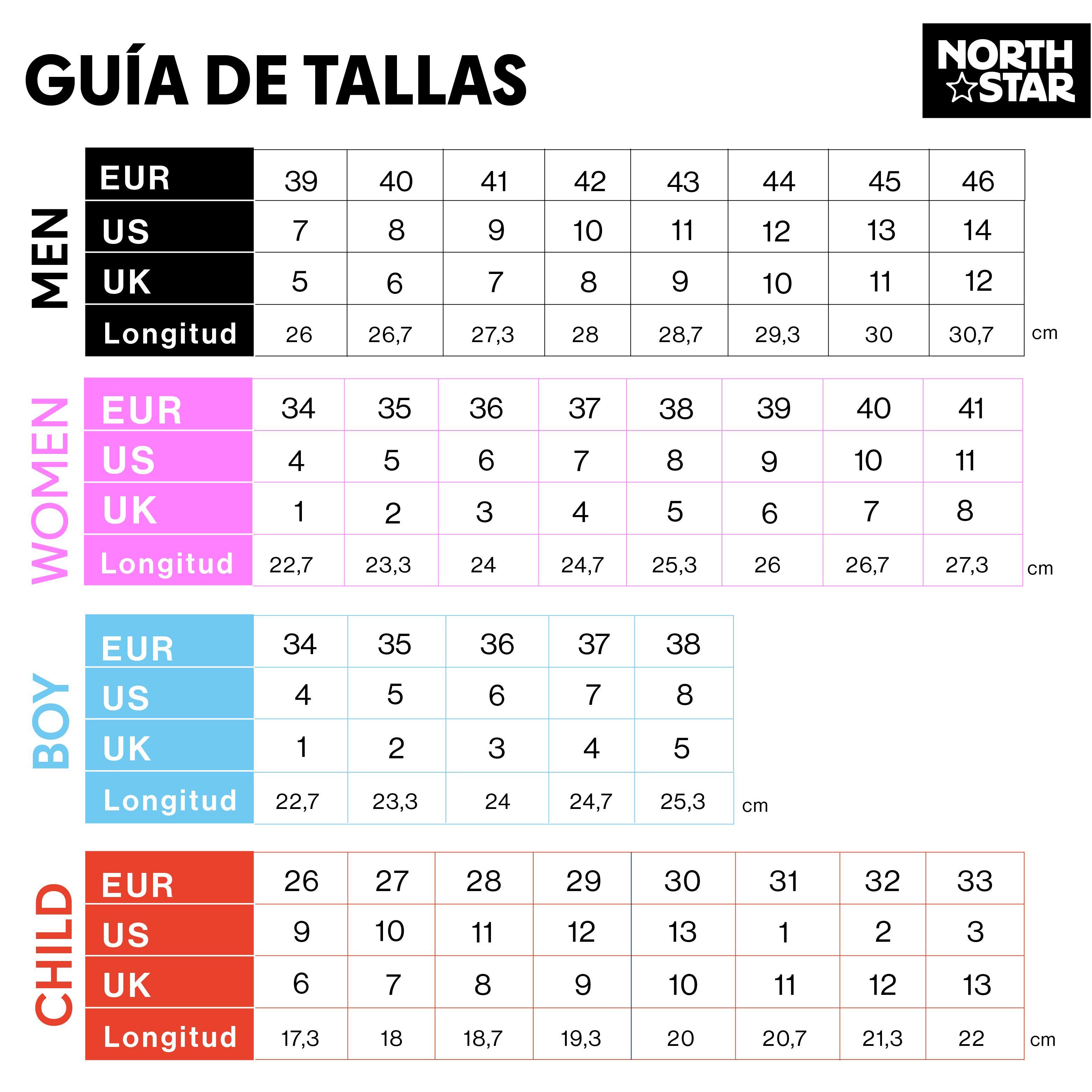 Zapatilla Mujer North Star Skater Chunk Blanco-Negro-5