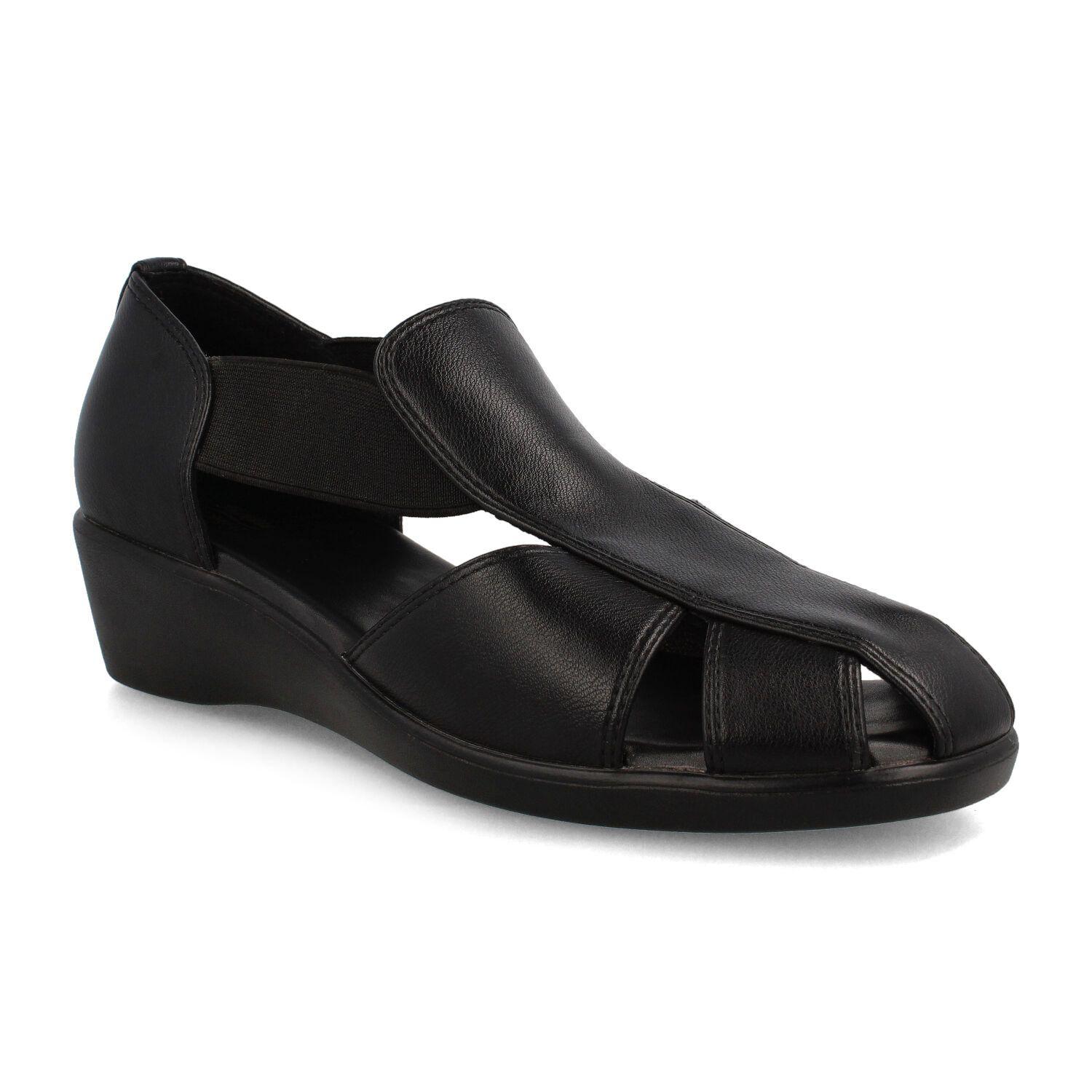 Sandalia Mujer Bata New Star Negro-1
