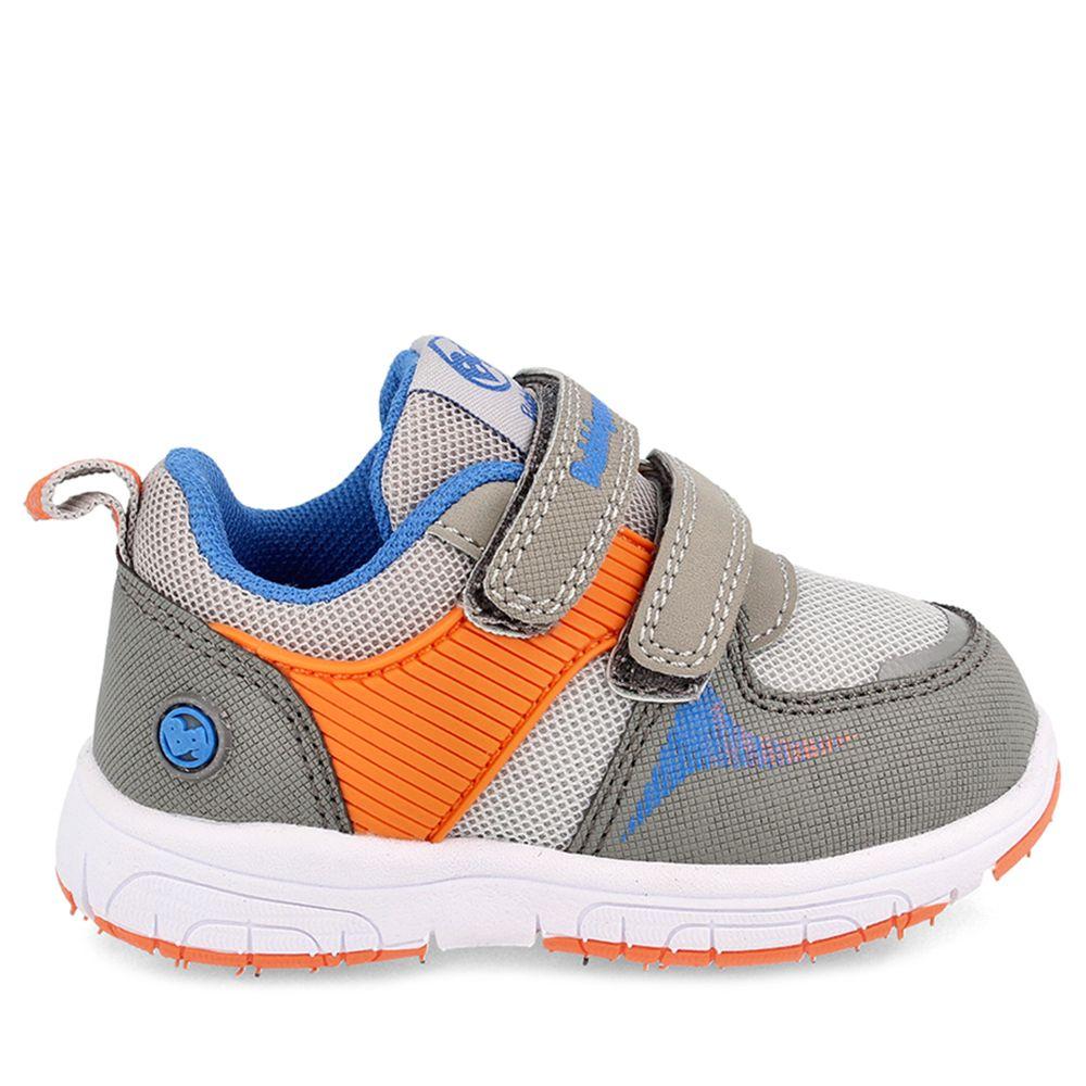 ZAPATILLA NIÑO BUBBLEGUMMERS SOFT WALKER GRIS CLARO 16 - 21-4