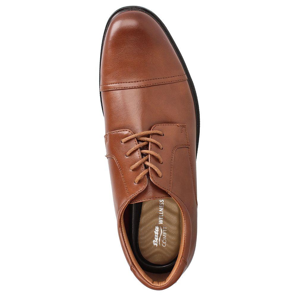Zapato Hombre Bata Comfit Alfred Café-5