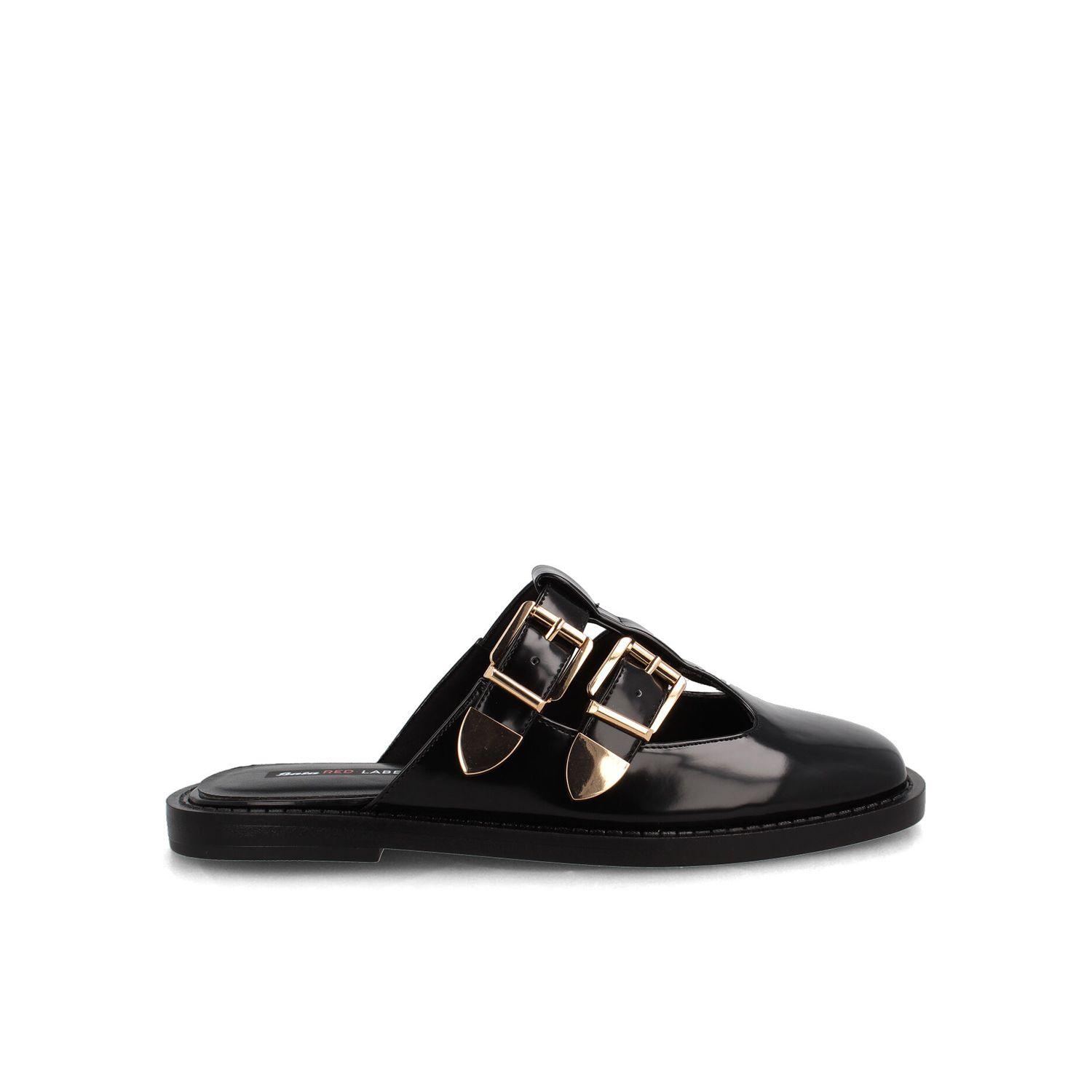 Mule Mujer Bata Lory Negro I-0