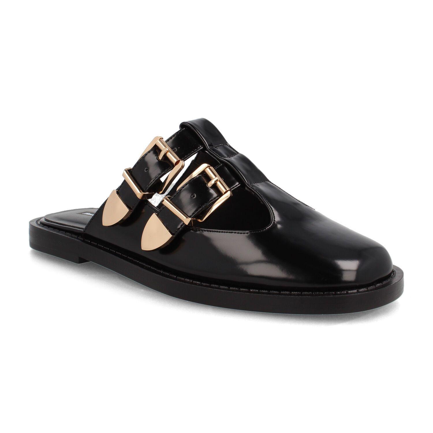Mule Mujer Bata Lory Negro I-1