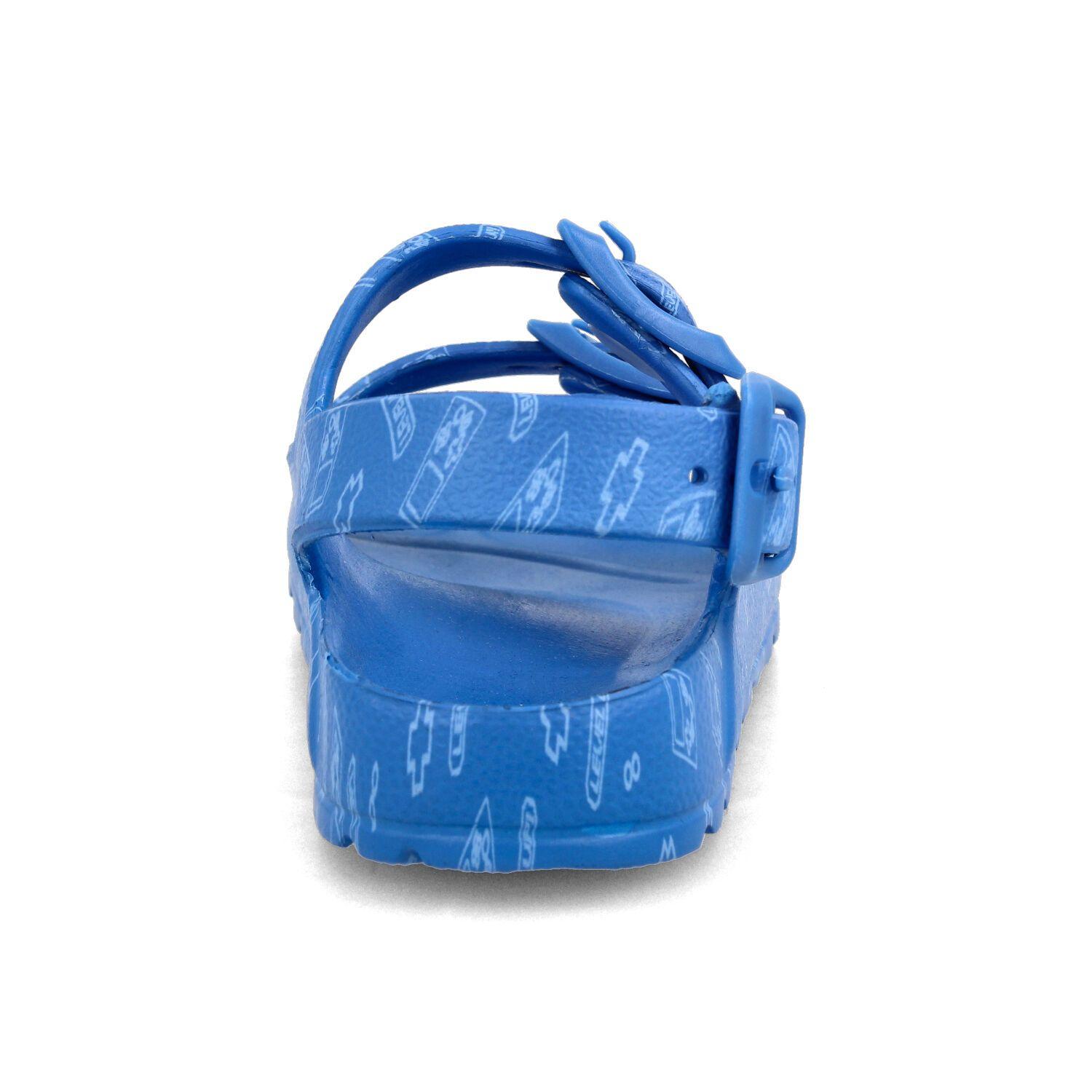 Sandalia  Niño Bubblegummers Floor Azul - Blanco-2