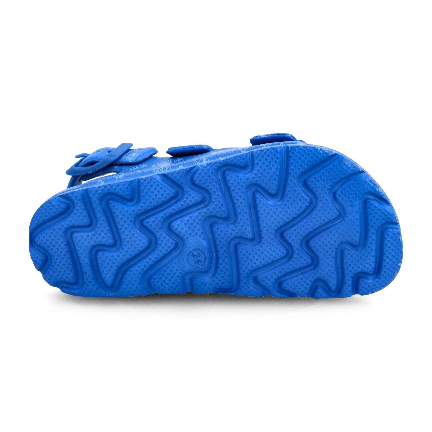 Sandalia  Niño Bubblegummers Floor Azul - Blanco-4