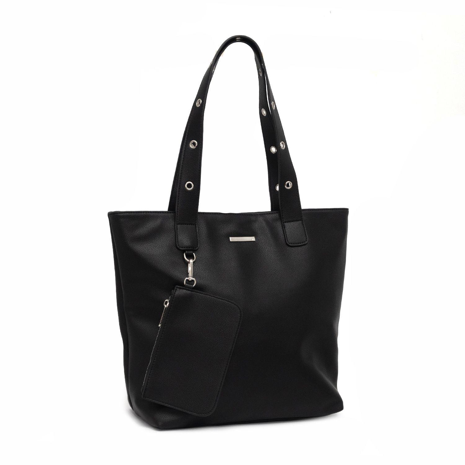 Cartera Mujer Bata Eva Negro-1
