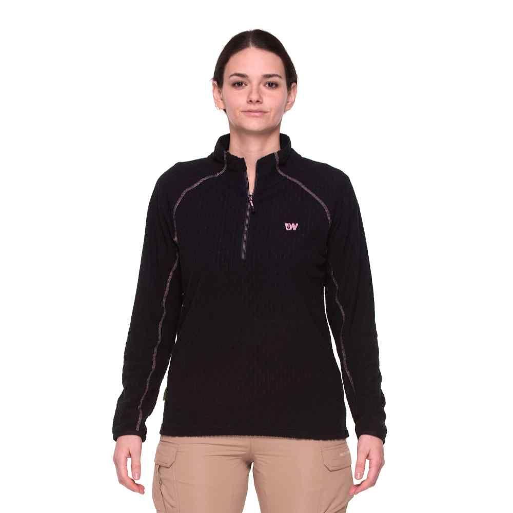 POLAR MUJER WEINBRENNER COTA NEGRO-0