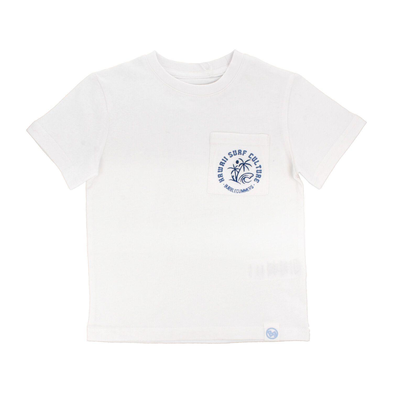 Polera Niño Bubblegummers Castaño Blanco-0