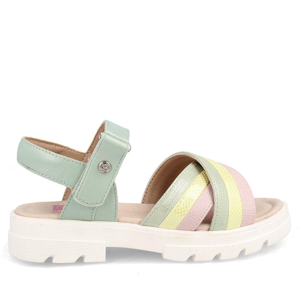 SANDALIA NIÑA BUBBLEGUMMERS MARILU VERDE CLARO 30-33-4