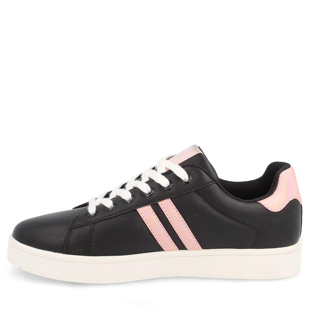 ZAPATILLA MUJER NORTH STAR COMPUS NEGRO ROSA-1