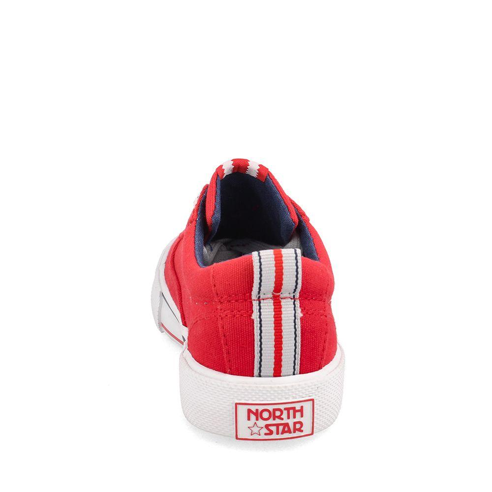 ZAPATILLA NIÑO NORTH STAR BUSH ROJO 34-38-2