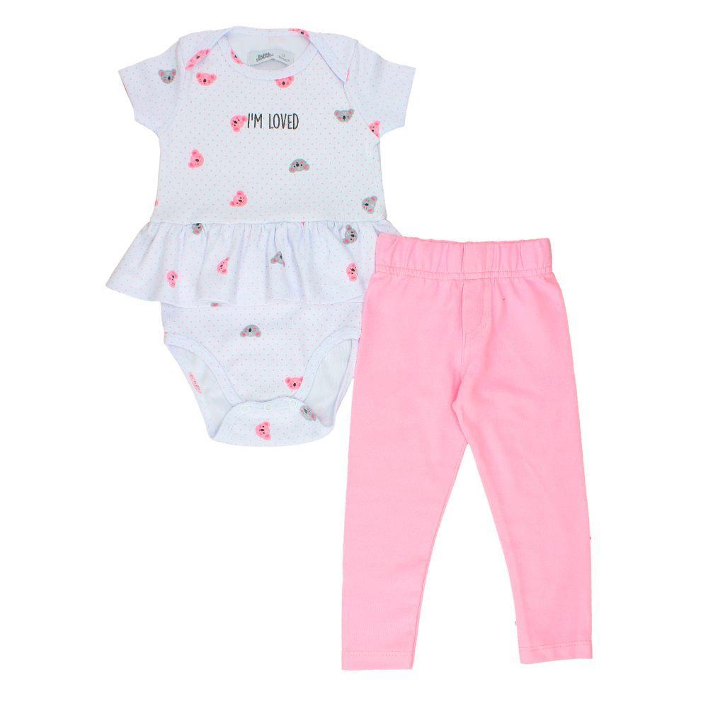 CONJUNTO NIÑA BUBBLEGUMMERS PHYGITAL ROSA - BLANCO-0