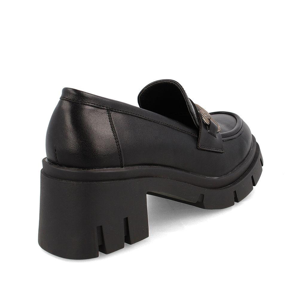 Mocasin Mujer Bata Red Label Hamburg Negro-3