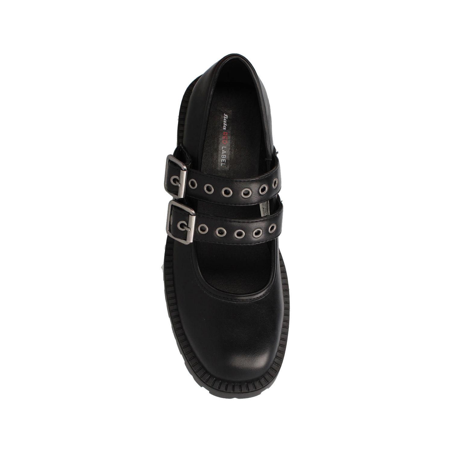 Mocasin Mujer Bata Red Label Vania Negro-3