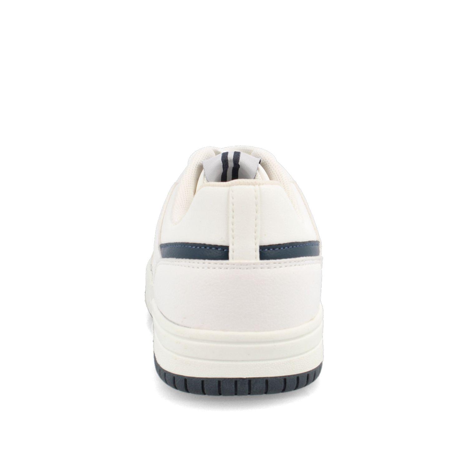 Zapatilla Mujer North Star Hem Blanco-Azul-2