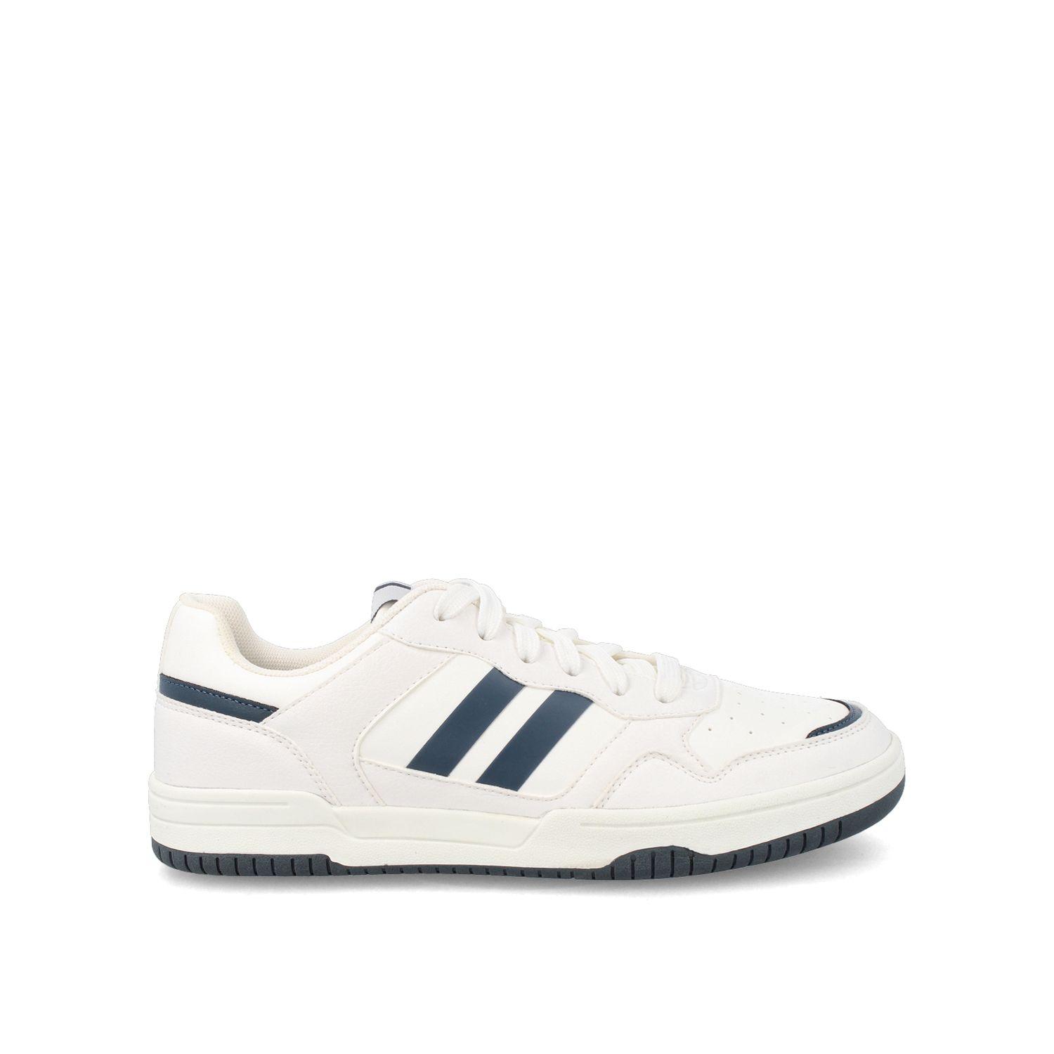 Zapatilla Mujer North Star Hem Blanco-Azul-5