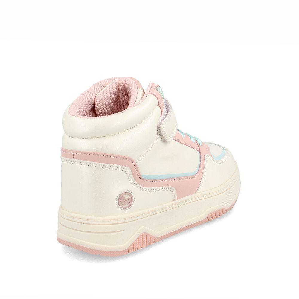 Zapatilla Niña Bubblegummers Centennial Blanco-Coral-3