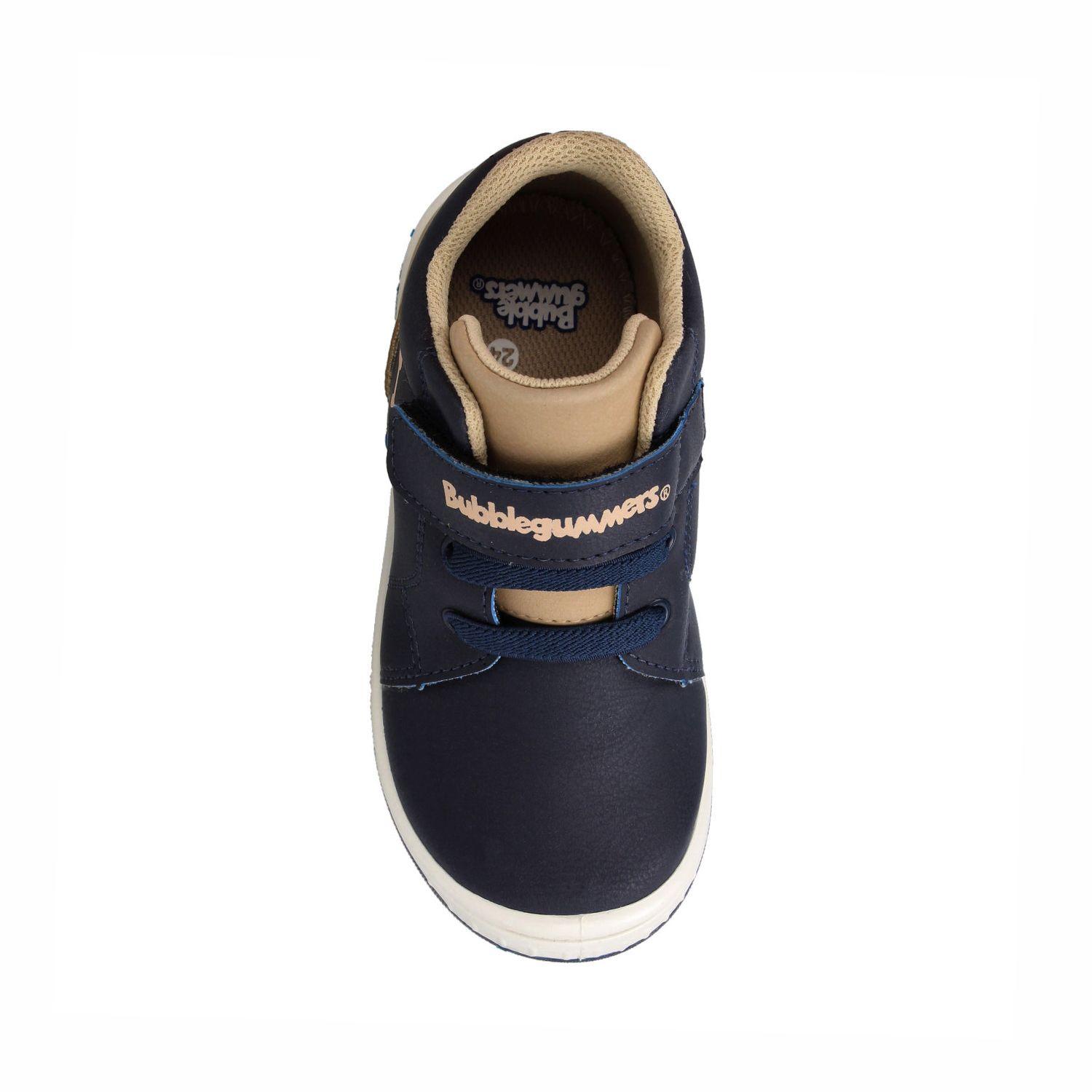 Zapato Niño Bubblegummers Oliver Azul Marino - Beige-3