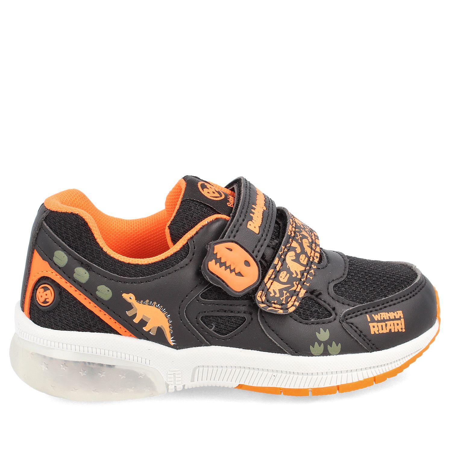 ZAPATILLA DEPORTIVA NIÑO BUBBLEGUMMERS OCEAN NEGRO NARANJO 22 - 25-1