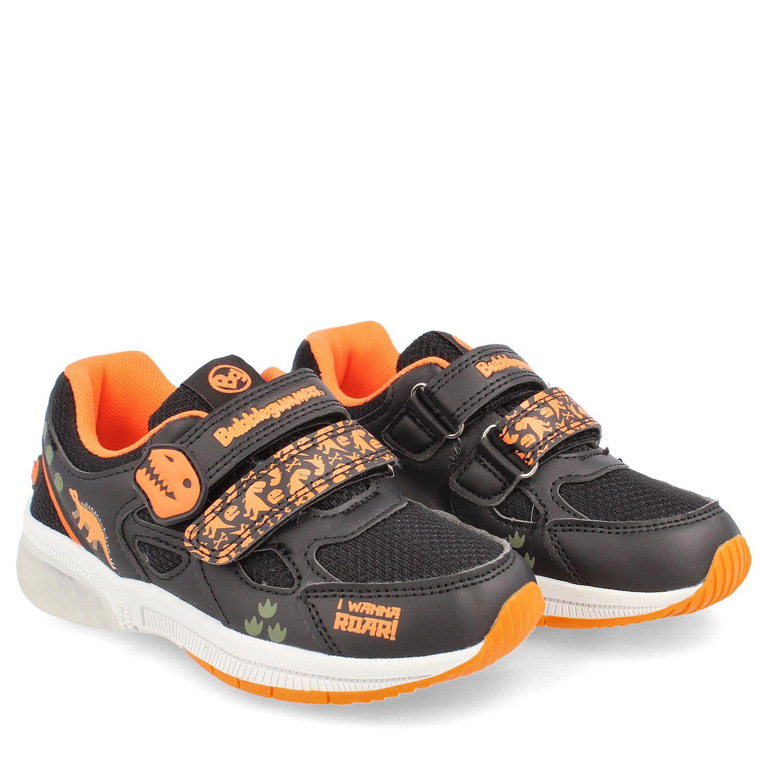 ZAPATILLA DEPORTIVA NIÑO BUBBLEGUMMERS OCEAN NEGRO NARANJO 22 - 25-3