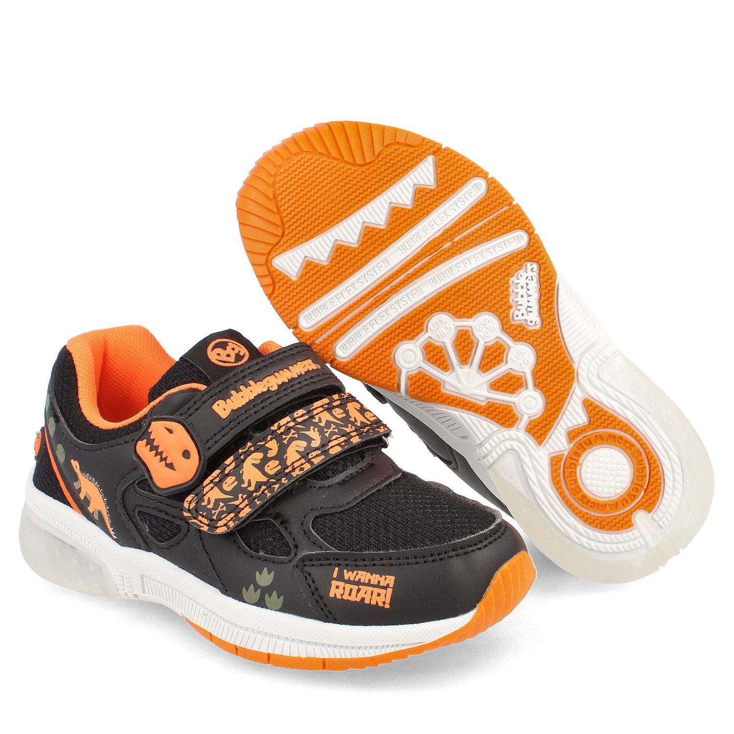 ZAPATILLA DEPORTIVA NIÑO BUBBLEGUMMERS OCEAN NEGRO NARANJO 22 - 25-4
