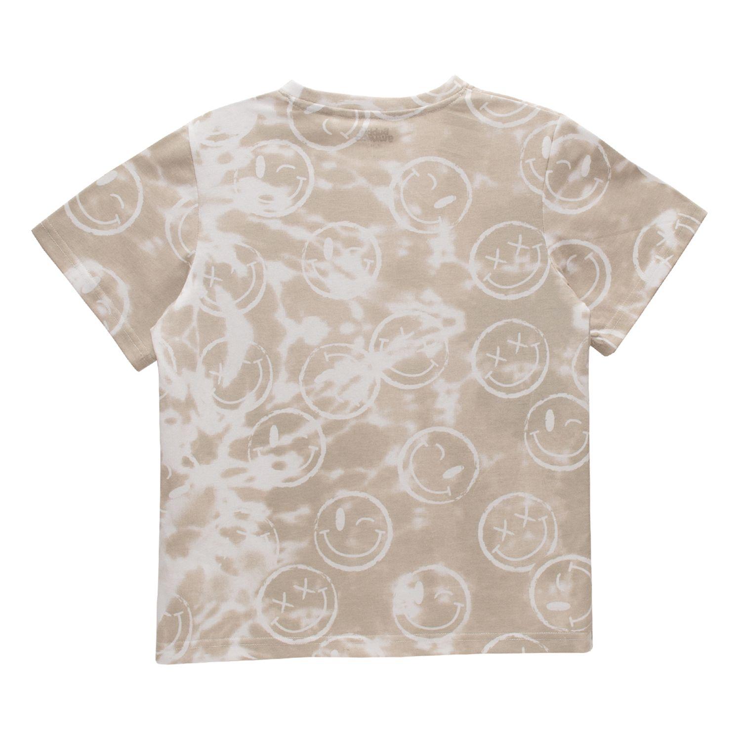 Polera Manga Corta Niño Bubblegummers Olivo Gris-1