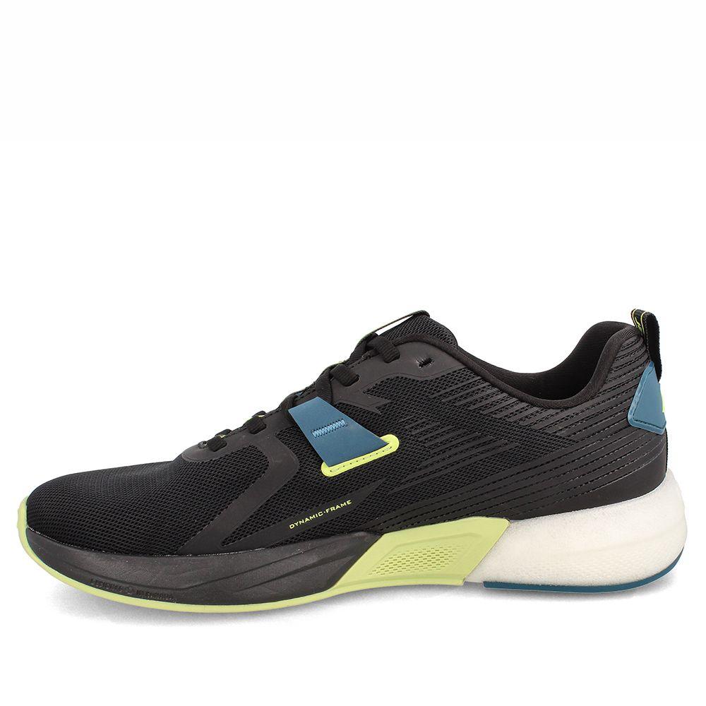Zapatilla Hombre Power Xorise+300 Tr Cipher Negro-Turquesa-4