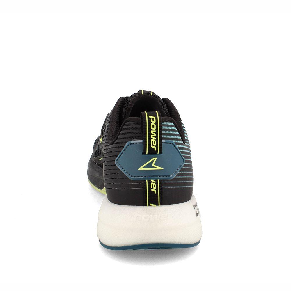Zapatilla Hombre Power Xorise+300 Tr Cipher Negro-Turquesa-2