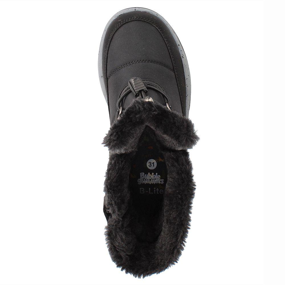 BOTA NIÑA BUBBLEGUMMERS NEVADO NEGRO 30-33-5