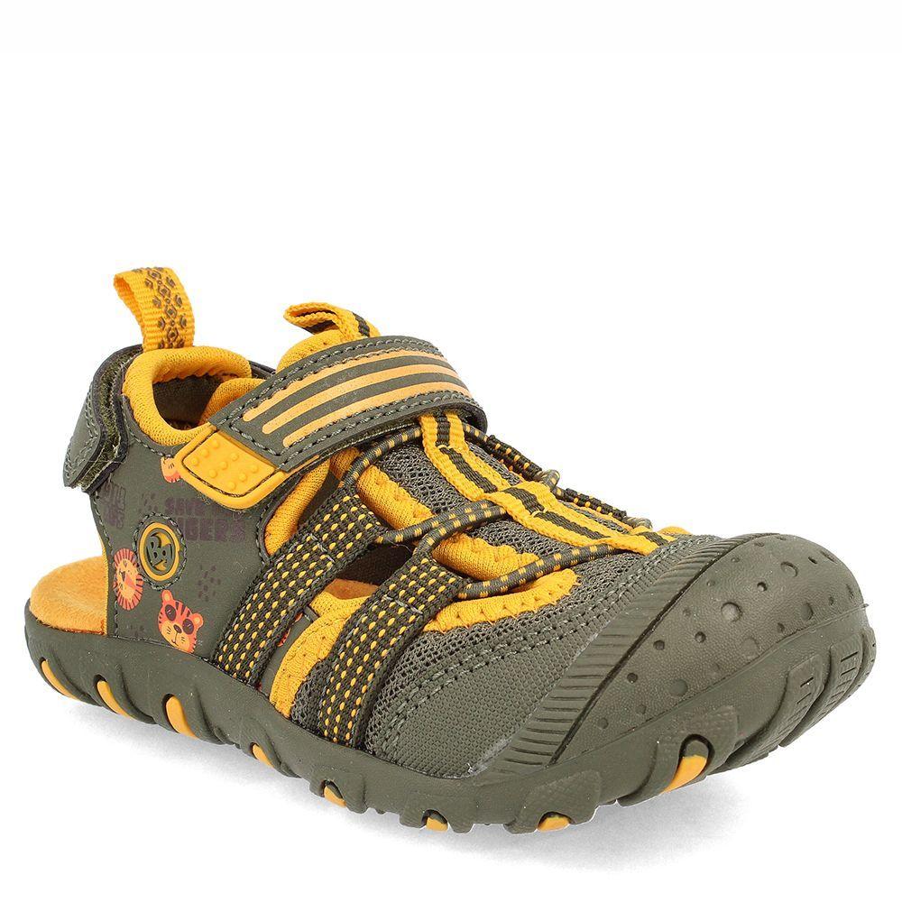 SANDALIA BUBBLEGUMMERS NIÑO SANDAL OUTDOOR VERDE 34 - 38-0