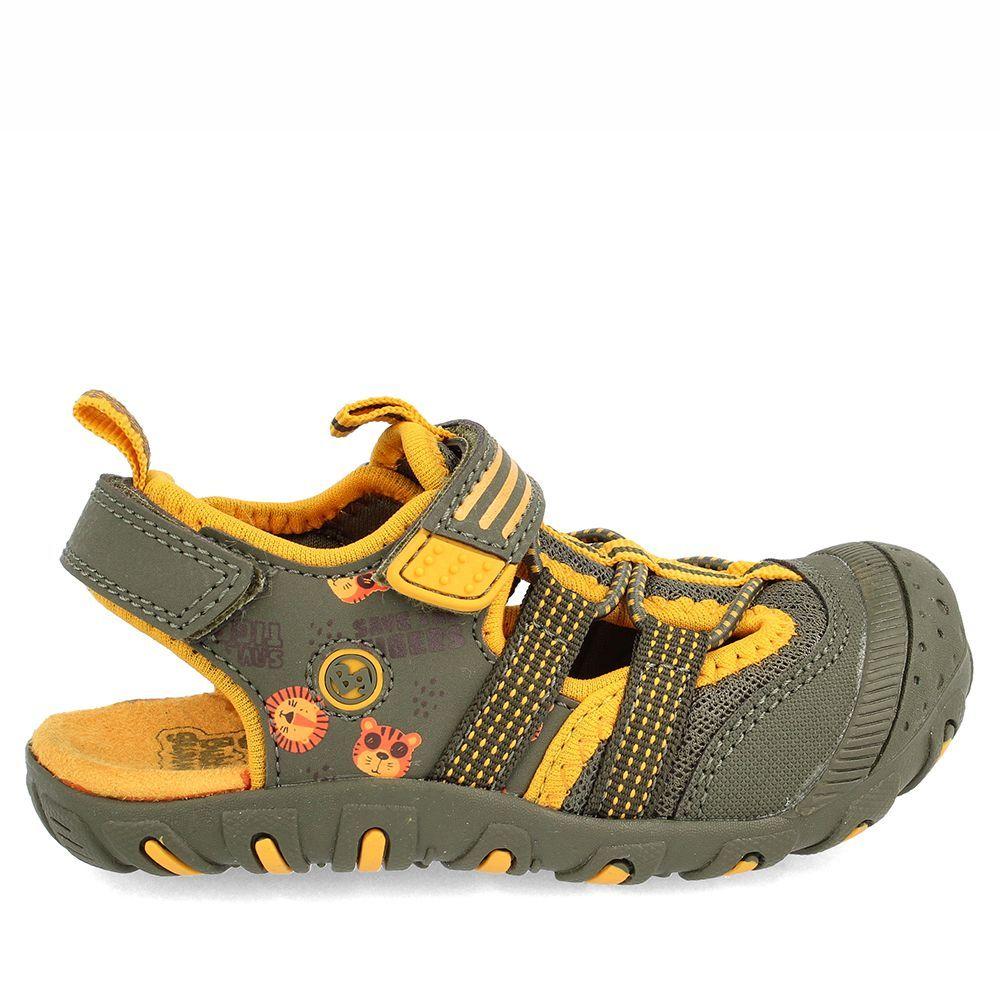 SANDALIA BUBBLEGUMMERS NIÑO SANDAL OUTDOOR VERDE 34 - 38-4