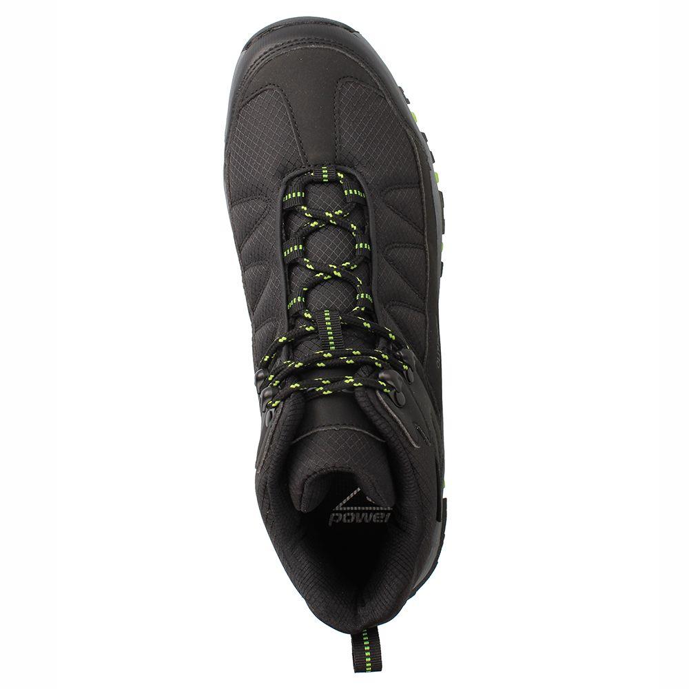 Zapatilla Hombre Power Hunter Cobb Negro-Verde-5