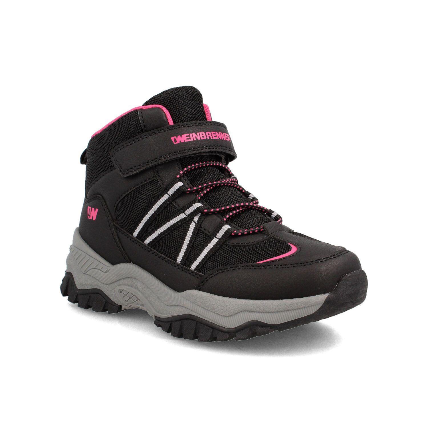 Botin Niña Weinbrenner Force Hi Negro-1