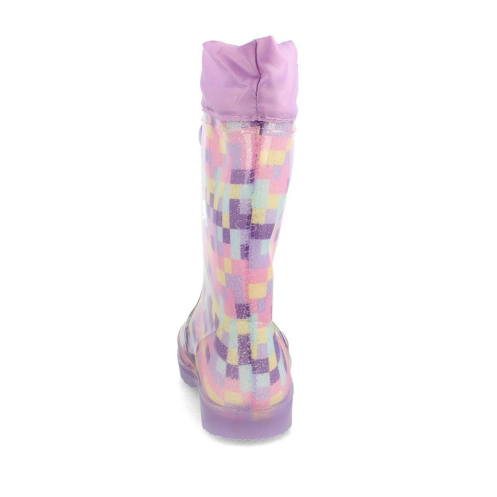 BOTA DE AGUA NIÑA BUBBLEGUMMERS BRIGHT GIRLS MORADO 30-33-2