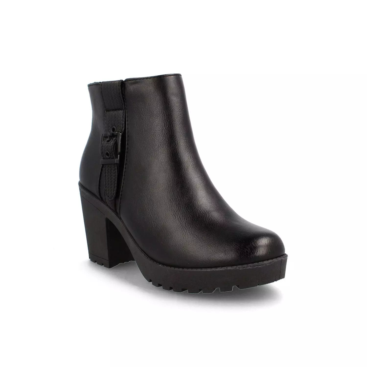 Botín Mujer Bata Maru Negro-1