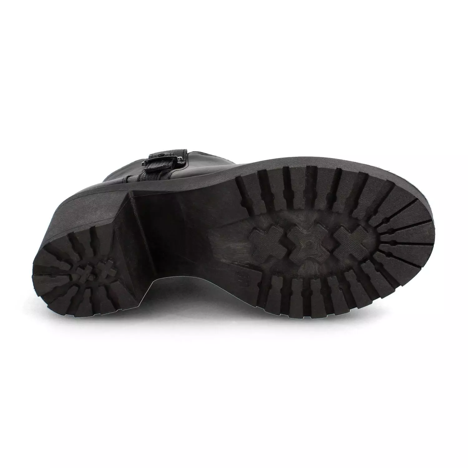 Botín Mujer Bata Maru Negro-4