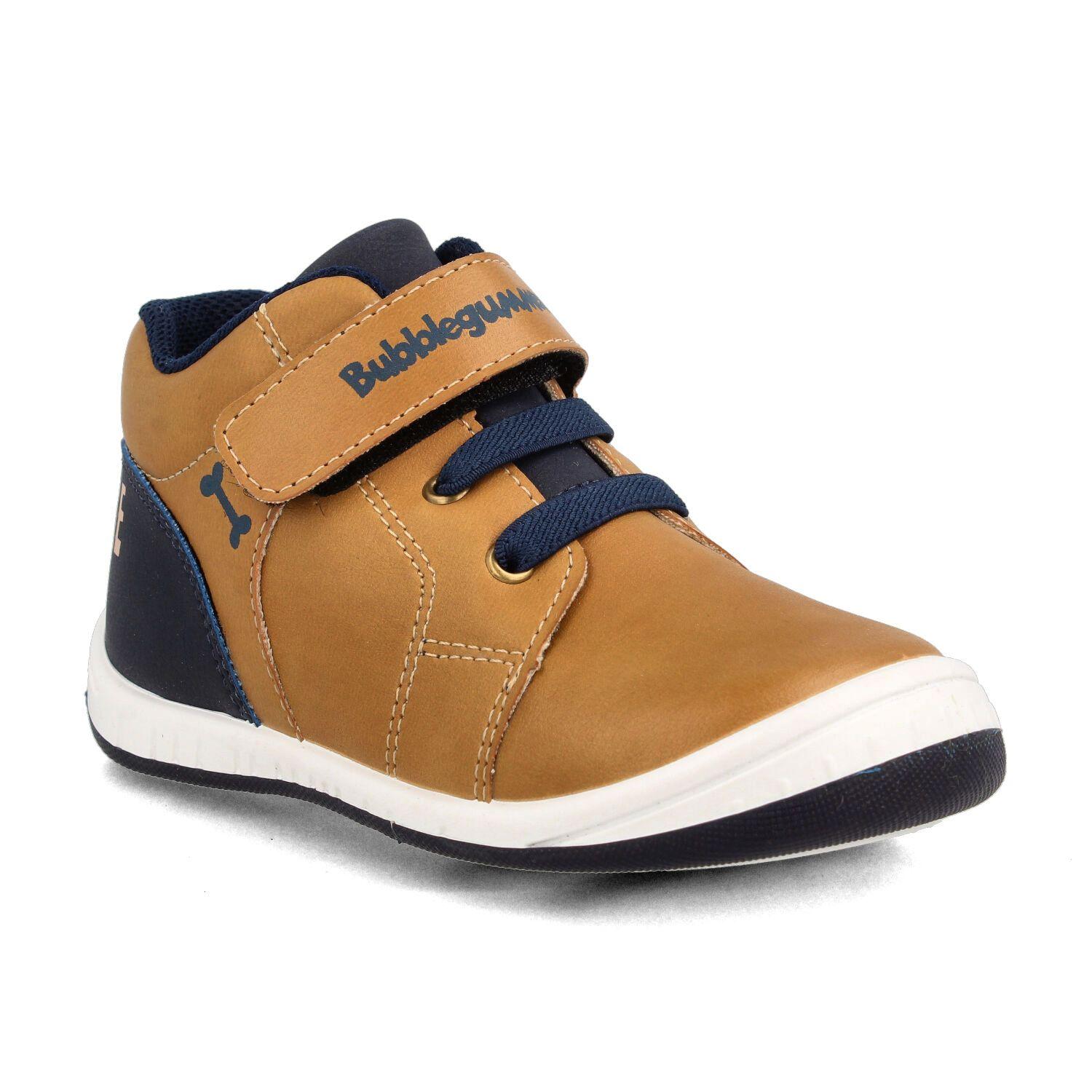 Zapato Niño Bubblegummers Oliver Azul-Beige-1