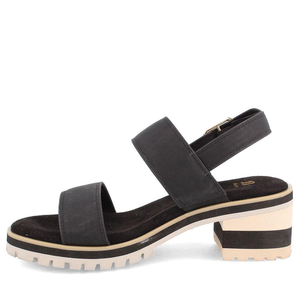 Sandalia Mujer Bata Journey Negro II-1