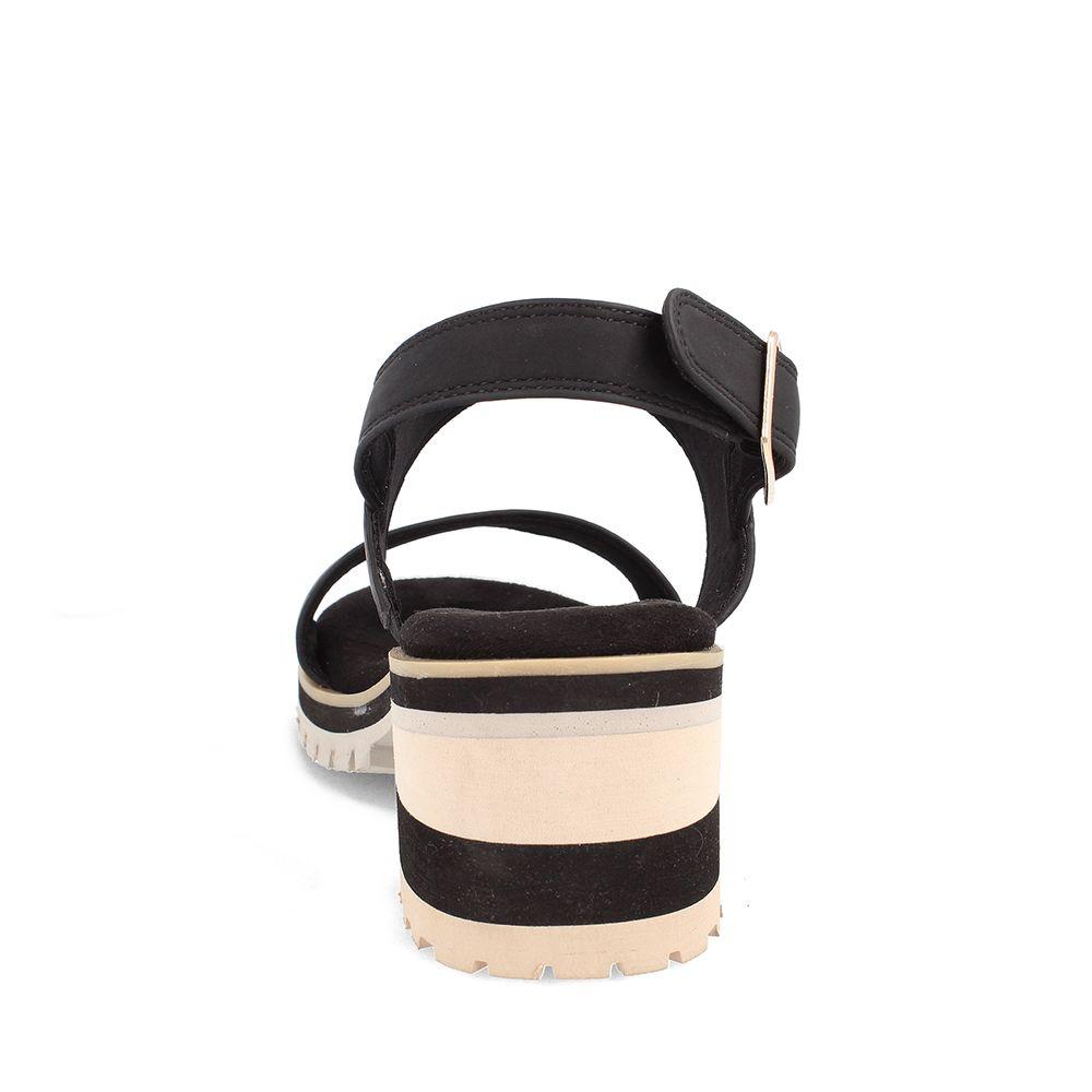 Sandalia Mujer Bata Journey Negro II-2