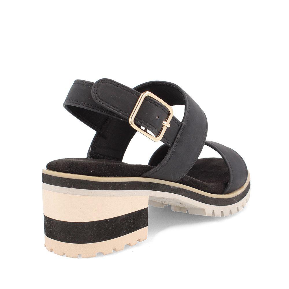 Sandalia Mujer Bata Journey Negro II-3
