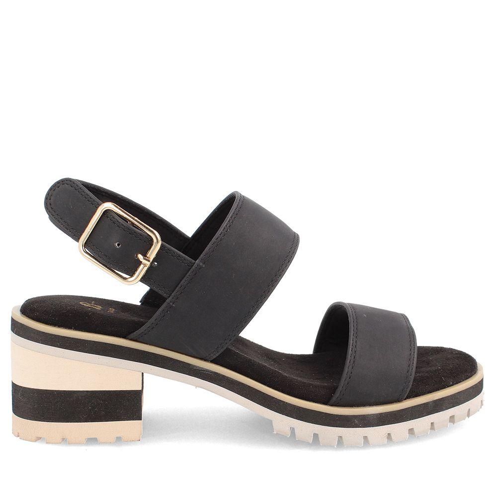 Sandalia Mujer Bata Journey Negro II-4