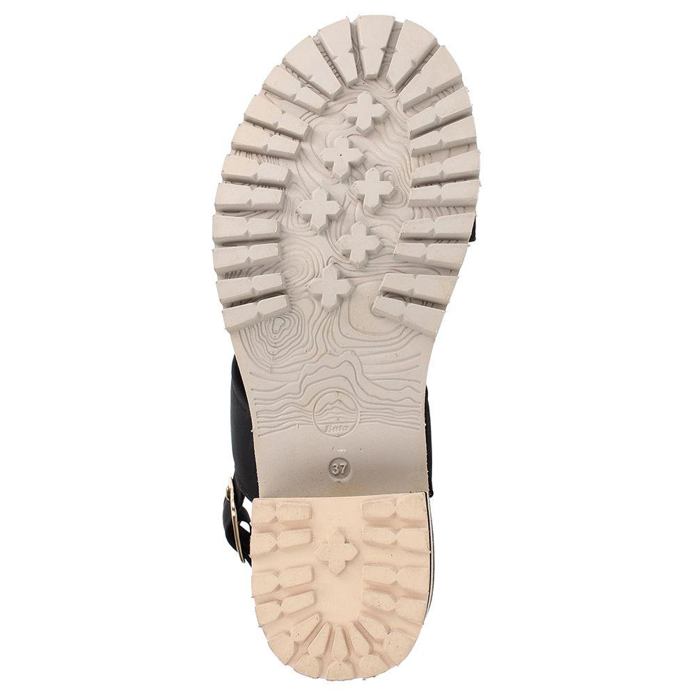 Sandalia Mujer Bata Journey Negro II-6